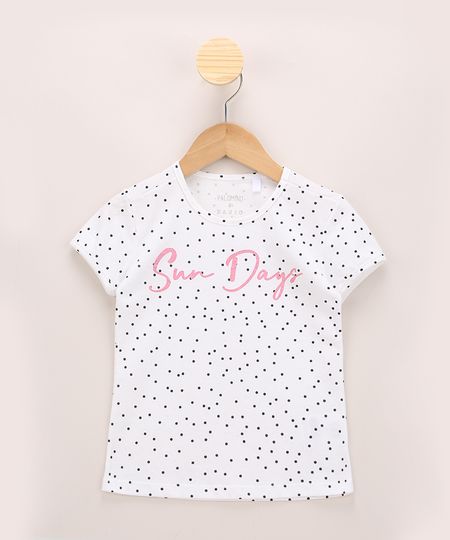 Blusa-Infantil--Sun-Days--Estampado-de-Poa-com-Brilho-Manga-Curta-Decote-Redondo-Off-White-9965729-Off_White_1 Blusa-Infantil--Sun-Days--Estampado-de-Poa-com-Brilho-Manga-Curta-Decote-Redondo-Off-White-9965729-Off_White_1