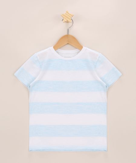 Camiseta-Infantil-Listrado-Manga-Curta-Gola-Careca-Azul-Claro-9970172-Azul_Claro_1