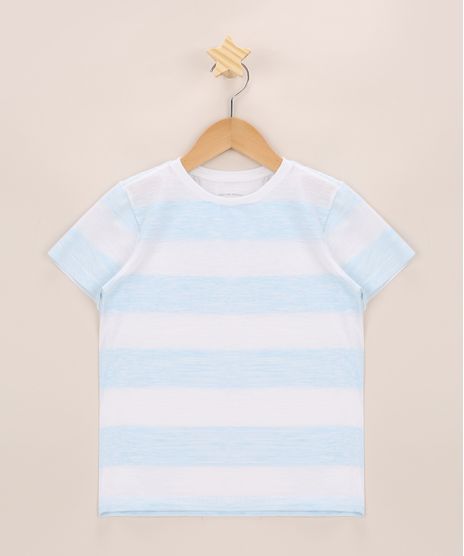 Camiseta-Infantil-Listrado-Manga-Curta-Gola-Careca-Azul-Claro-9970172-Azul_Claro_1