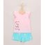 Conjunto-Infantil-de-Blusa-com-No-e-Babado-Manga-Curta-Rosa---Short-Estampado-com-Coelhos-Verde-Agua-9968279-Verde_Agua_1