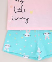 Conjunto-Infantil-de-Blusa-com-No-e-Babado-Manga-Curta-Rosa---Short-Estampado-com-Coelhos-Verde-Agua-9968279-Verde_Agua_4 Conjunto-Infantil-de-Blusa-com-No-e-Babado-Manga-Curta-Rosa---Short-Estampado-com-Coelhos-Verde-Agua-9968279-Verde_Agua_4