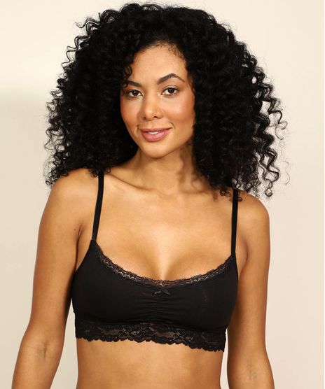 Top-de-Algodao-com-Renda-e-Drapeado-Preto-9967313-Preto_1