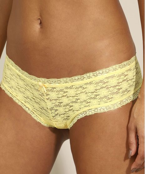Calcinha-de-Renda-Calecon-Amarela-9961111-Amarelo_1