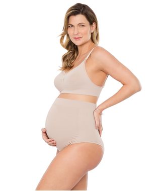 Calcinha-Gestante-Plie-Sem-Costura-Cintura-Alta-Bege-9969282-Bege_1