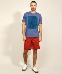 Camiseta-Masculina-Folhagem-Manga-Curta-Gola-Careca-Azul-Marinho-9832842-Azul_Marinho_3