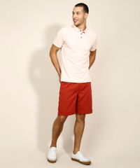 Polo-Masculina-Comfort-em-Piquet-com-Bolso-Manga-Curta-Rosa-Claro-9640963-Rosa_Claro_3