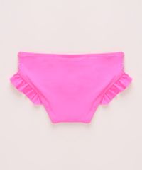 Biquini-Calcinha-Infantil-Estampado-Holografico---Chapeu-com-Protecao-UV50--Rosa-Neon-9957703-Rosa_Neon_3