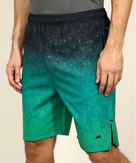 Bermuda-Masculina-Esportiva-Ace-Estampado-Degrade-com-Bolsos-Verde-9968052-Verde_1