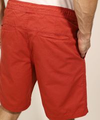 Bermuda-de-Sarja-Masculina-Relaxed-com-Bolsos-Coral-9966505-Coral_6