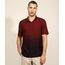Camisa-Masculina-Slim-Estampado-Degrade-com-Bolso-Manga-Curta-Vinho-9945827-Vinho_1