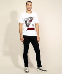 Camiseta-Masculina-Leao-Flocado-Manga-Curta-Gola-Careca-Branca-9970404-Branco_3