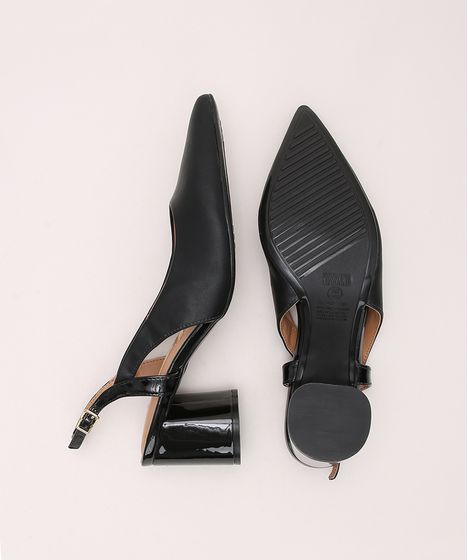 scarpin aberto vizzano