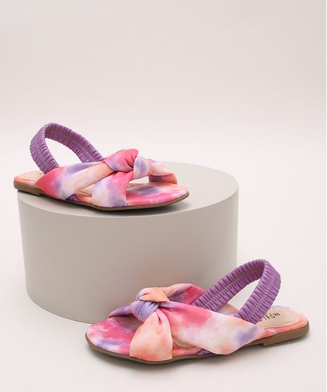 Rasteirinha-Infantil-Estampada-Tie-Dye-com-No-e-Elastico-Multicor-9973131-Multicor_1