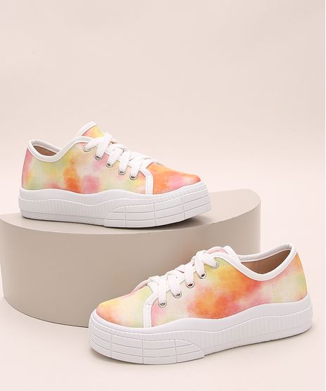 Tenis-Infantil-Flatform-Estampado-Tie-Dye-Multicor-9973128-Multicor_1