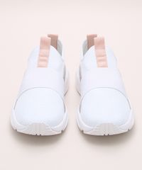 Tenis-Feminino-Oneself-Esportivo-com-Recorte-e-Elastico-Branco-9971038-Branco_5