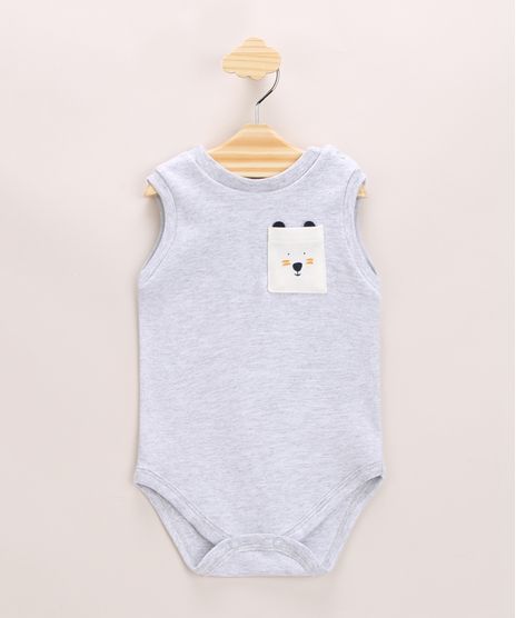 Body-Infantil-Ursinho-com-Bolso-sem-Manga-Cinza-Mescla-Claro-9968237-Cinza_Mescla_Claro_1