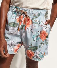 Short-Masculino-Estampado-Floral-com-Cordao-e-Bolsos-Verde-Agua-9967271-Verde_Agua_1