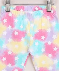 Calca-Legging-Infantil-Estampada-Tie-Dye-e-Estrelas-Cos-com-Elastico-Multicor-9969014-Multicor_3