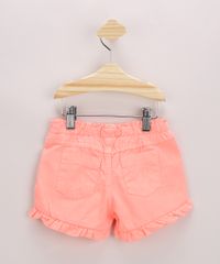 Short-Infantil-em-Sarja-com-Babado-Bolsos-e-Cordao-Laranja-Neon-9972463-Laranja_Neon_2
