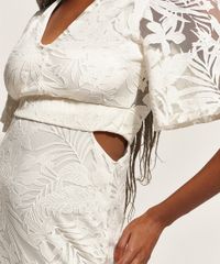 Vestido-Feminino-Midi-Devore-Folhagem-com-Vazado-e-Babado-Manga-Curta-Ampla-Off-White-9967942-Off_White_5