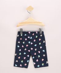 Bermuda-Infantil-Ciclista-Estampada-de-Coracoes-Cos-com-Elastico-Azul-Marinho-9963640-Azul_Marinho_2