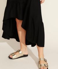 Vestido-Feminino-Midi-com-Babado-Manga-Longa-Bufante-Decote-V-Preto-9963625-Preto_4