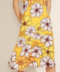 Vestido-Feminino-Midi-Estampado-Floral-com-Recorte-Vazado-Decote-V-Alcas-Finas-Amarelo-9963528-Amarelo_5