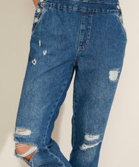 Macacao-Jeans-Feminino-Destroyed-com-Bolsos-Azul-Escuro-9971875-Azul_Escuro_5