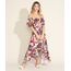 Vestido-Feminino-Longo-Estampado-Floral-Ombro-a-Ombro-com-Babado-Multicor-9963862-Multicor_1