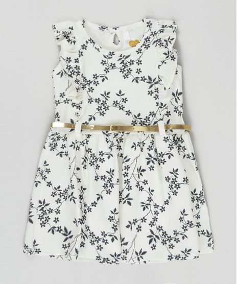 Vestido-Estampado-Floral-com-Cinto-Metalizado-Off-White-8827301-Off_White_1