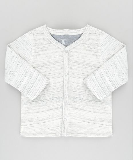 Cardigan-em-Algodao---Sustentavel-Cinza-Mescla-Claro-8695577-Cinza_Mescla_Claro_1