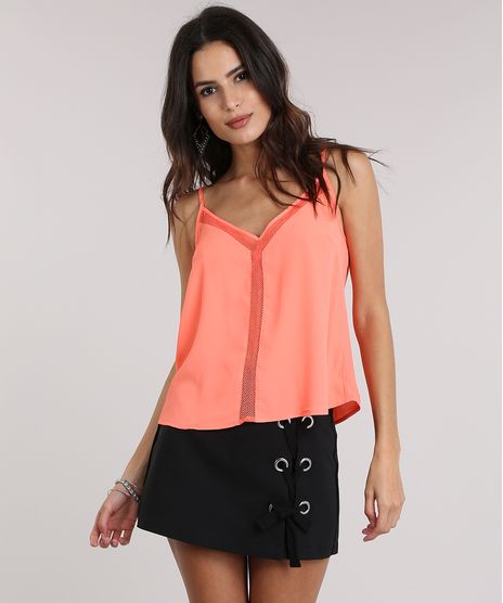 Regata-com-Recorte-em-Tela-Coral-8721788-Coral_1
