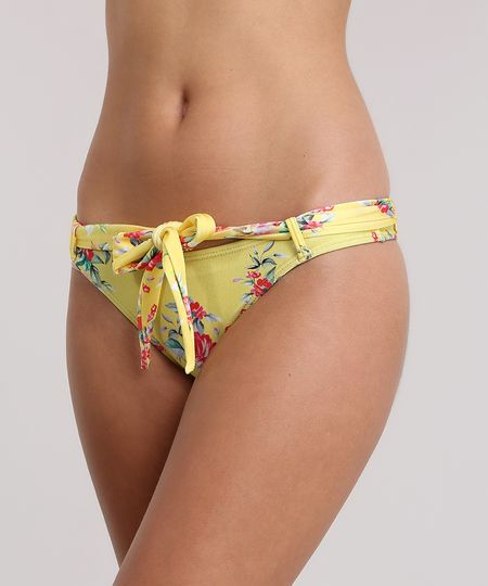 Biquini-Calcinha-Tanga-Estampada-Floral-Amarelo-8719666-Amarelo_1