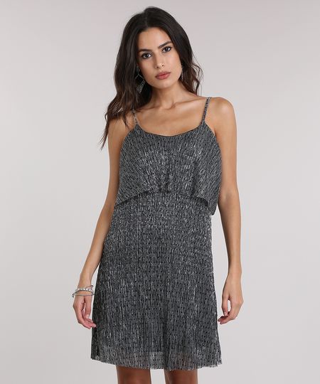 Vestido-Plissado-com-Lurex-Chumbo-8797367-Chumbo_1 Vestido-Plissado-com-Lurex-Chumbo-8797367-Chumbo_1