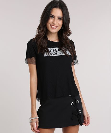 Blusa-com-Tule--Life-Is-Short--Preta-8745610-Preto_1