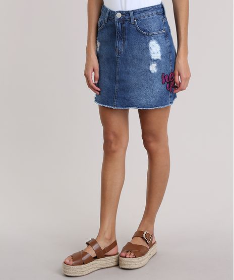 Saia-Jeans-com-Bordado-em-Paete-Azul-Medio-8826362-Azul_Medio_1