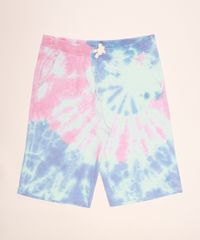 Bermuda-de-Moletom-Juvenil-Estampada-Tie-Dye-com-Bolsos-Multicor-9971076-Multicor_1