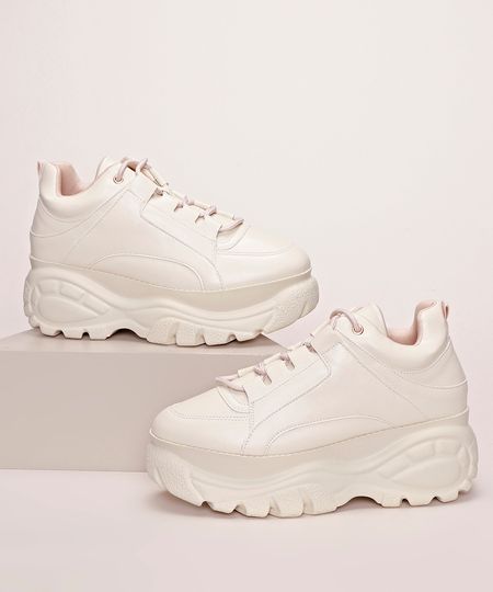 Tenis-Feminino-Oneself-Chunky-Plataforma-Bege-9971830-Bege_1
