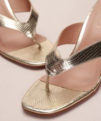 Tamanco-Feminino-Oneself-Salto-Medio-Sino-com-Textura-de-Cobra-Dourado-9973767-Dourado_3
