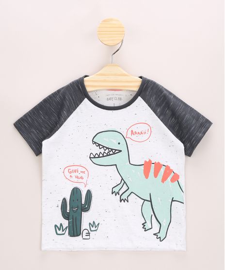 Camiseta-Infantil-Raglan-Dinossauro-Manga-Curta-Gola-Careca-Off-White-9964073-Off_White_1