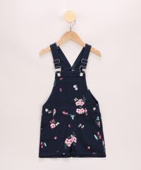 Jardineira-de-Sarja-Infantil-Estampada-Floral-com-Cereja-Azul-Marinho-9615013-Azul_Marinho_1