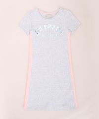 Vestido-Juvenil-Canelado--No-Drama--com-Recorte-Lateral-Manga-Curta-Cinza-Mescla-Claro-9956124-Cinza_Mescla_Claro_1