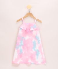 Vestido-Infantil-Estampado-Tie-Dye-com-Babado-Alca-Fina-Multicor-9966429-Multicor_1