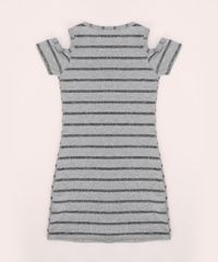 Vestido-Juvenil-Listrado-Canelado-com-Brilho-Open-Shoulder-Manga-Curta-Cinza-Mescla-Claro-9967671-Cinza_Mescla_Claro_2
