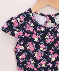 Vestido-Infantil-Estampado-Floral-Manga-Curta-com-Cinto-Azul-Marinho-9965276-Azul_Marinho_3