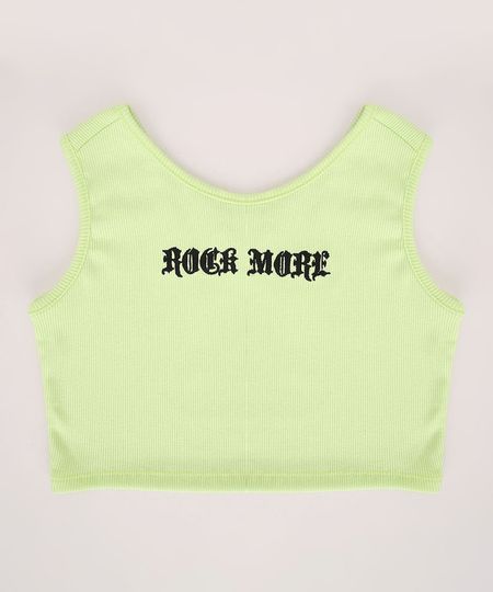 Top-Cropped-Juvenil-Canelado--Rock-More--com-Bordado-Alca-Larga-Verde-9967710-Verde_1