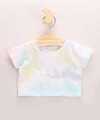 Blusa-Infantil-Cropped-Estampado-Tie-Dye-Manga-Curta-Decote-Redondo-Multicor-9967861-Multicor_1