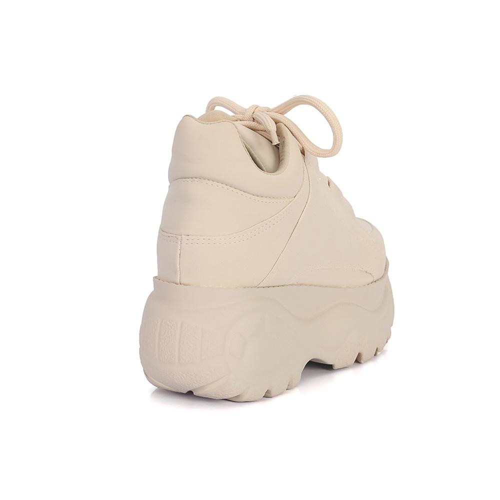 tênis buffalo not me casual cano médio conforto feminino