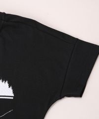 Blusa-Juvenil--Run--Stranger-Things-com-Bordado-Manga-Curta-Decote-Redondo-Preta-9964551-Preto_4