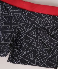 Sunga-Infantil-Boxer-Playstation-Estampado-com-Protecao-UV50--Preta-9964871-Preto_4